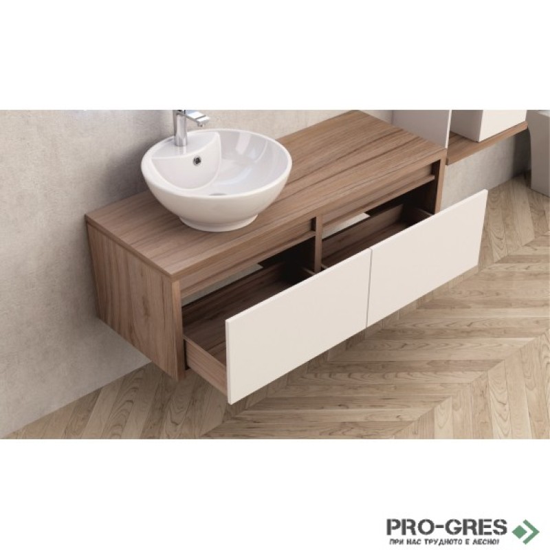 Долен PVC шкаф за баня 120см,Inter Ceramic ICP 4540-120