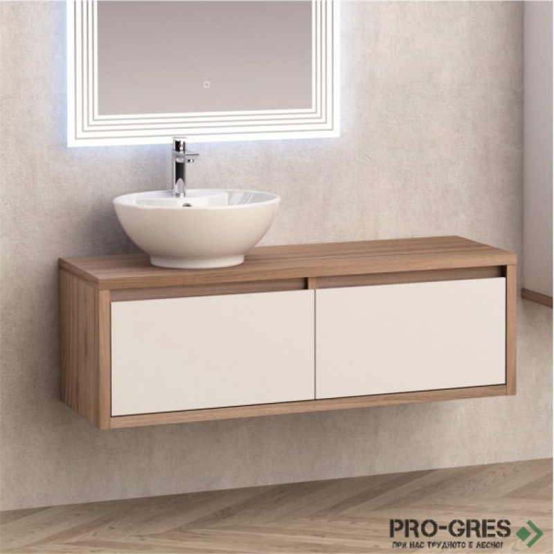 Долен PVC шкаф за баня 120см,Inter Ceramic ICP 4540-120