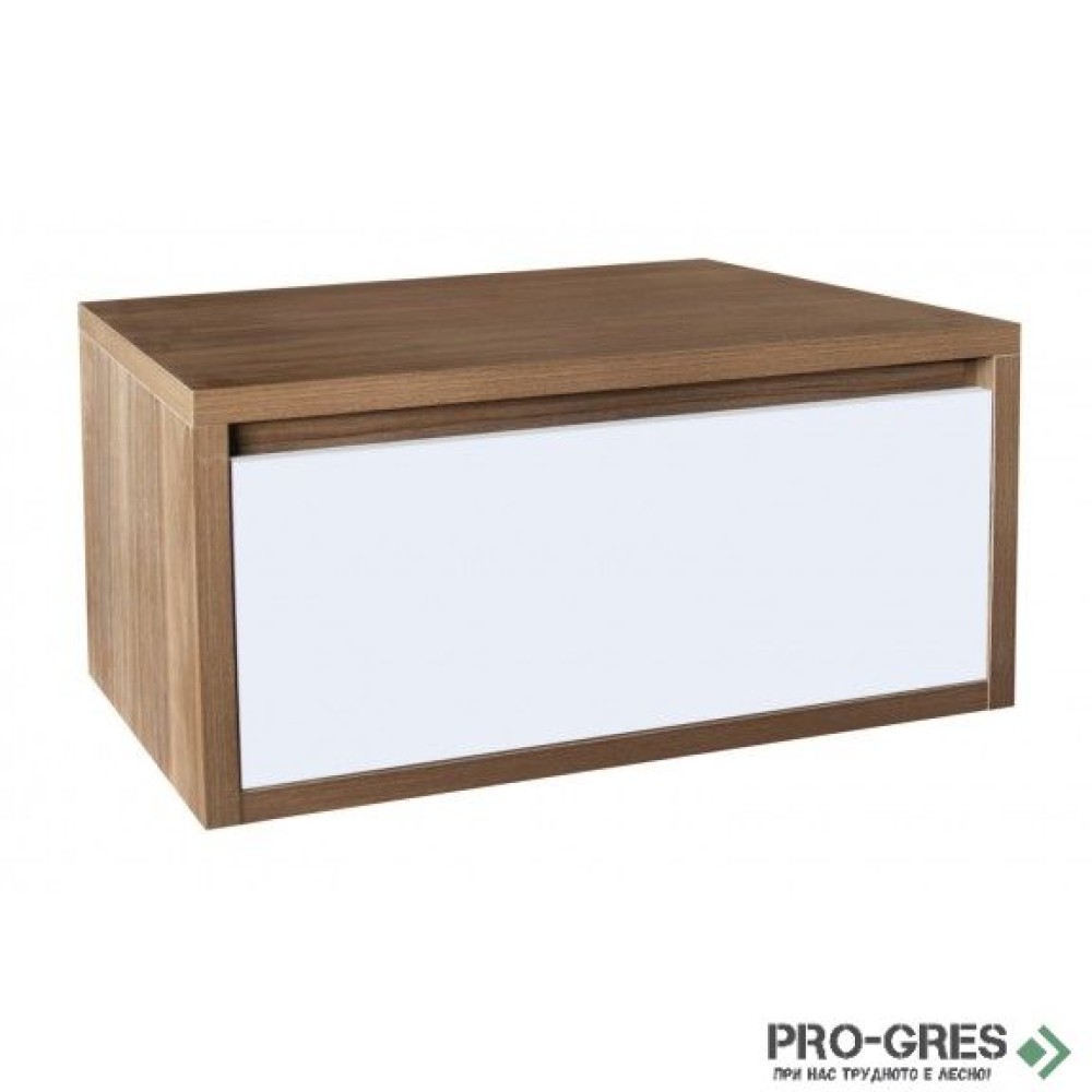 Долен PVC шкаф за баня 80см,без умивалник, Inter Ceramic ICP 4540-80