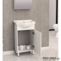 Стоящ PVC шкаф за баня 50см, Inter Ceramic ICP 5035