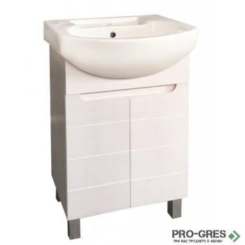 Долен PVC шкаф за баня 50см, Inter Ceramic ICP 5041 NEW
