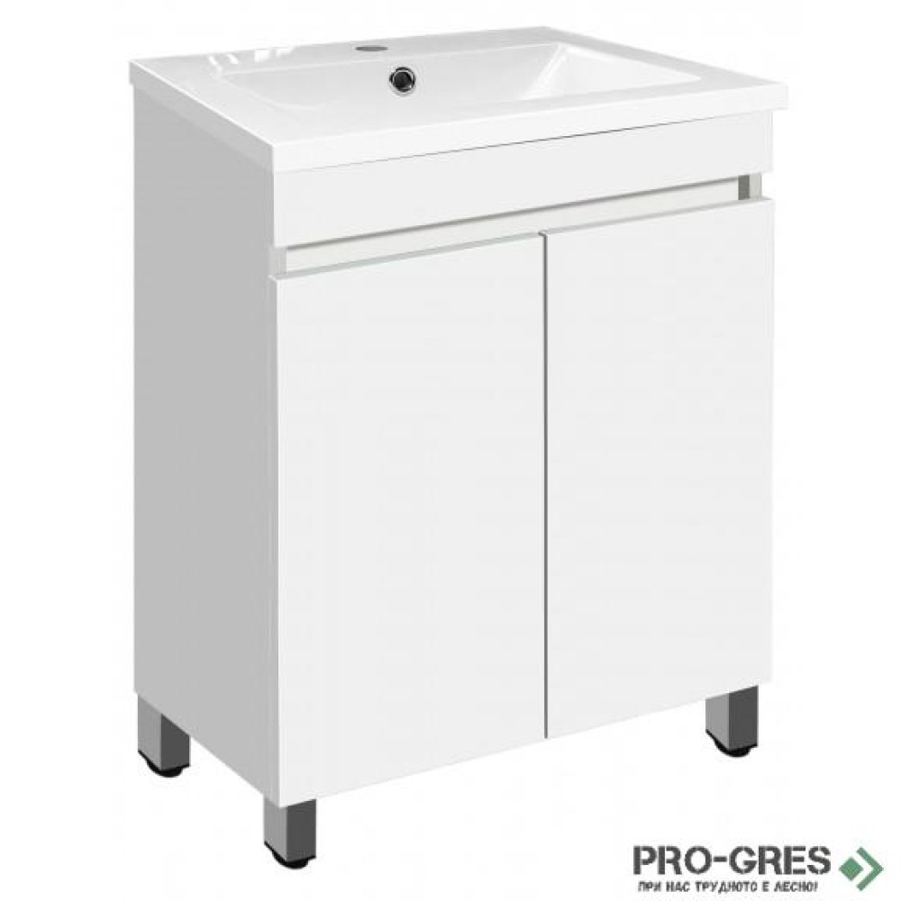 Стоящ PVC шкаф за бяна 50см, Inter Ceramic ICP 5081