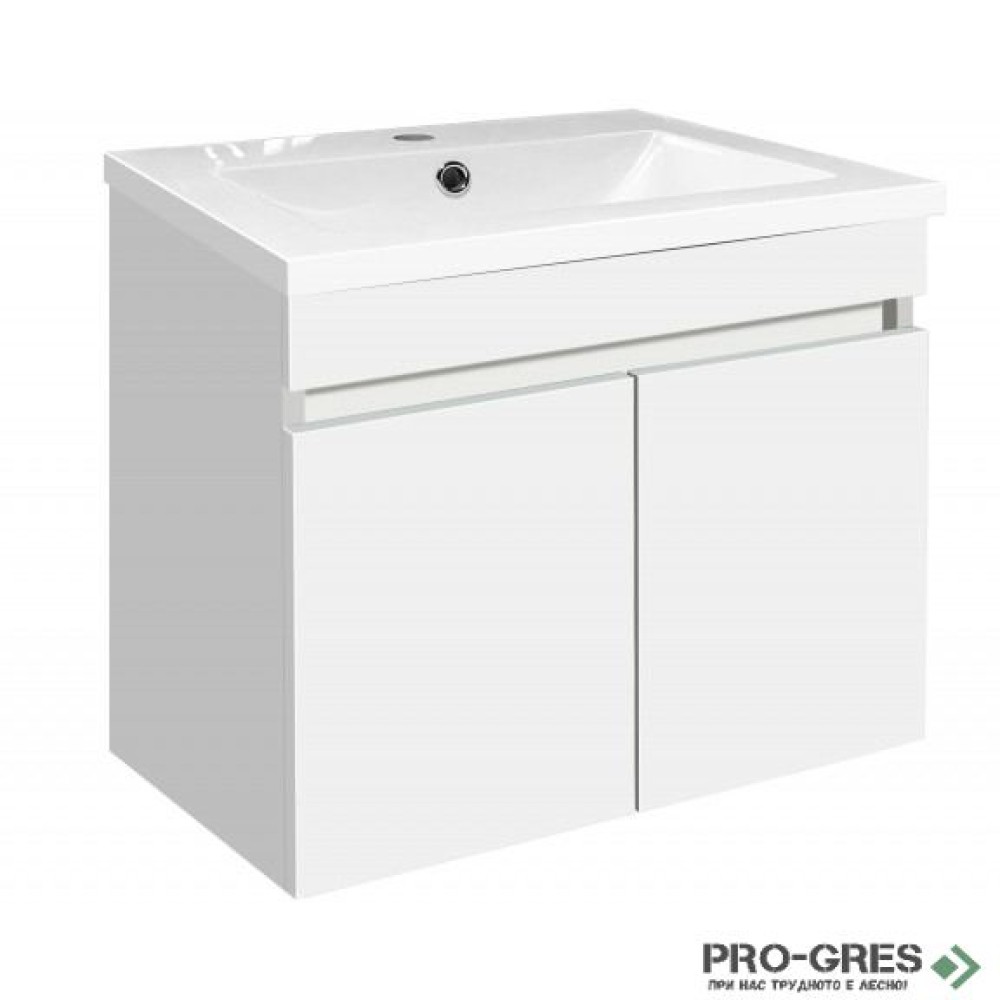 Долен PVC шкаф за баня 50см, Inter Ceramic ICP 5082