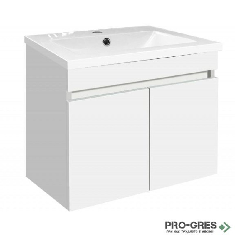 Долен PVC шкаф за баня 50см, Inter Ceramic ICP 5082
