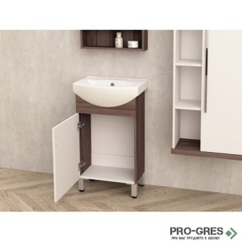 Стоящ PVC шкаф за баня "АРИЯ" 50см, Inter Ceramic ICP 5086-1 Стоящ PVC шкаф за баня "АРИЯ" 50см, Inter Ceramic ICP 5086-1