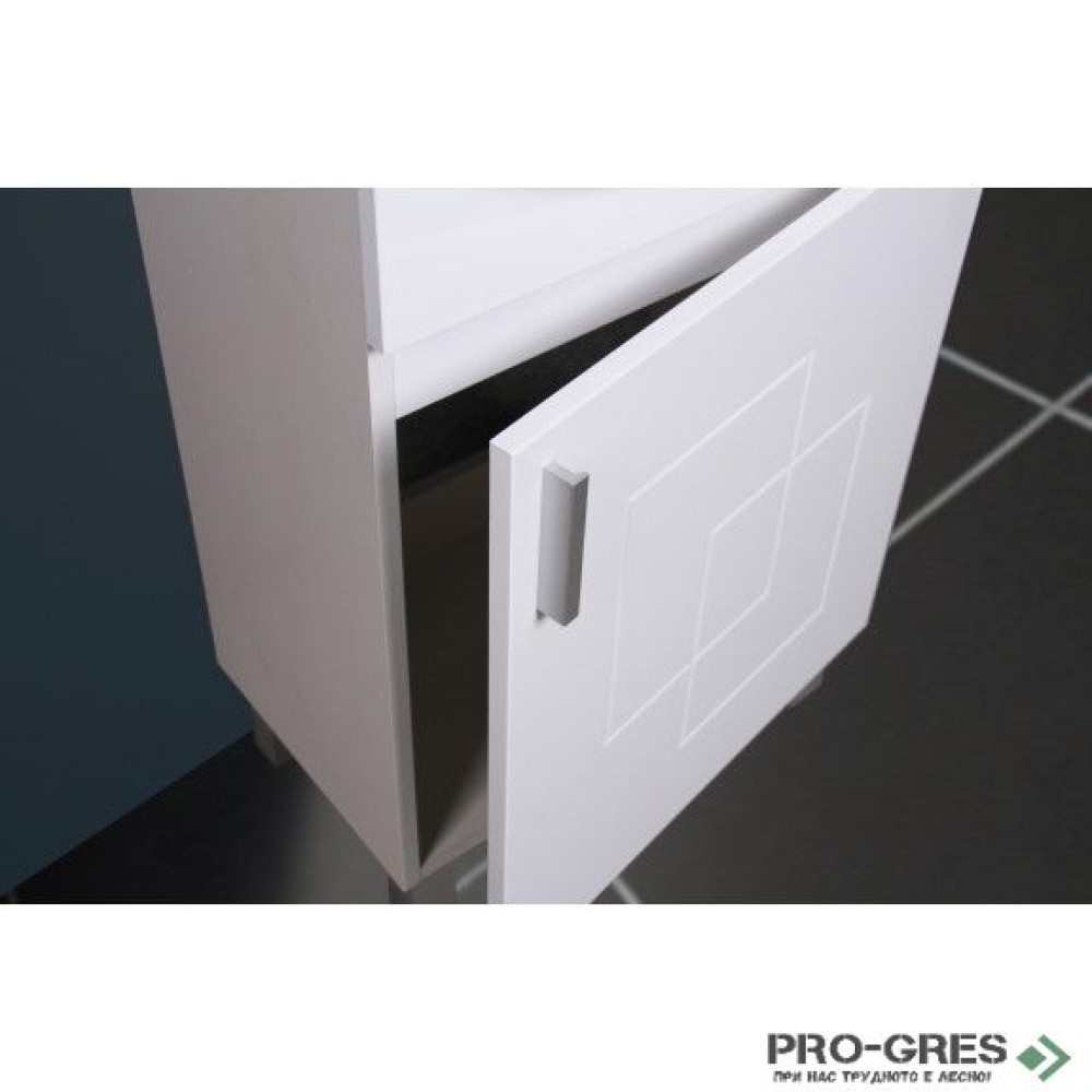 Стоящ PVC шкаф за баня 50см, Inter Ceramic ICP 5385