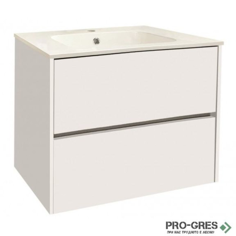 Долен шкаф за баня PVC,бял, 60см, Inter Ceramic ICP 5955