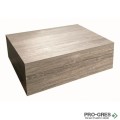 Плот за баня, влагоустойчив, 60см лешников дъб, Inter Ceramic ICP 6020-3 