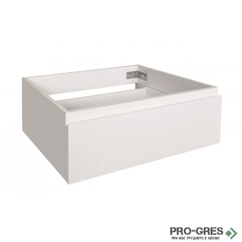 PVC модул/чекмедже за монтаж под плот 60 см бял ICP 6023-2