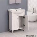 Долен PVC шкаф за баня 60см, Inter Ceramic ICP 6040 NEW