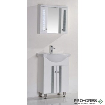 Стоящ PVC шкаф за баня 60см, Inter Ceramic ICP 6042 Стоящ PVC шкаф за баня 60см, Inter Ceramic ICP 6042