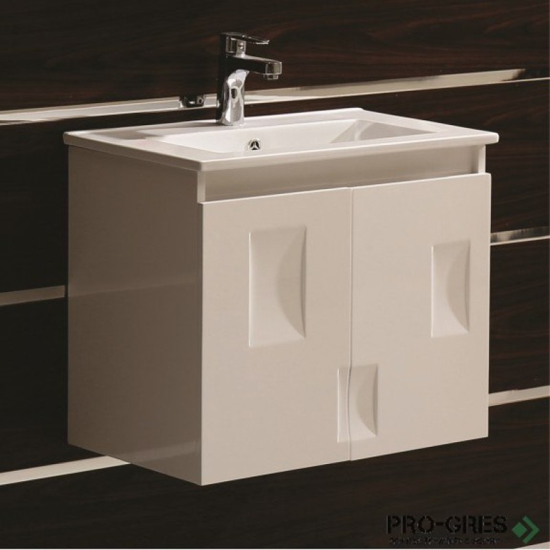 Долен PVC шкаф за баня, бял, Inter Ceramic ICP 6091 1