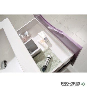 Долен PVC шкаф за баня "ЕВАН", ICP 6093 Purple Долен PVC шкаф за баня "ЕВАН", ICP 6093 Purple