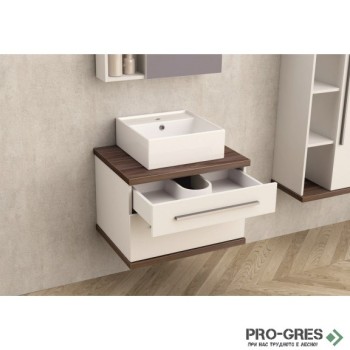 Конзолен PVC шкаф за баня без умивалник 60см, Inter Ceramic ICP 6144-2 Конзолен PVC шкаф за баня без умивалник 60см, Inter Ceramic ICP 6144-2