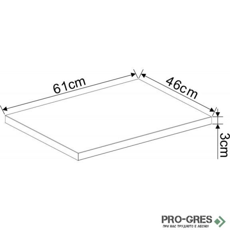 Плот за баня PVC, Inter Ceramic ICP 6146-1