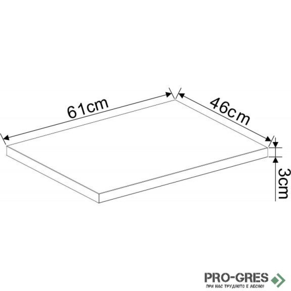 Плот за баня PVC, Inter Ceramic ICP 6146-2