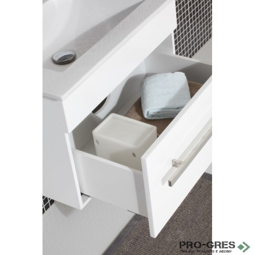 Долен PVC шкаф за баня 70см, Inter Ceramic ICP 6147 
