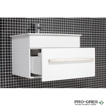 Долен PVC шкаф за баня 70см, Inter Ceramic ICP 6147 