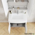 Долен PVC шкаф за баня 85см, Inter Ceramic ICP 6249