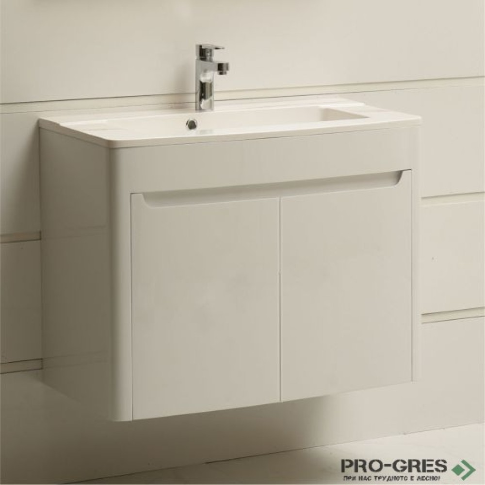 Долен PVC шкаф за баня 85см, Inter Ceramic ICP 6249