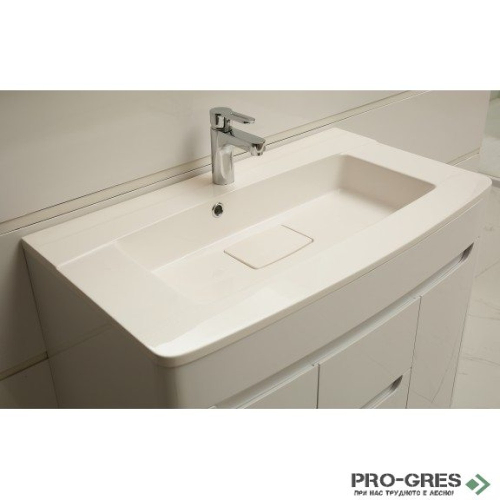 Конзолен PVC шкаф за баня "САВАНА" 85см, Inter Ceramic ICP 6249