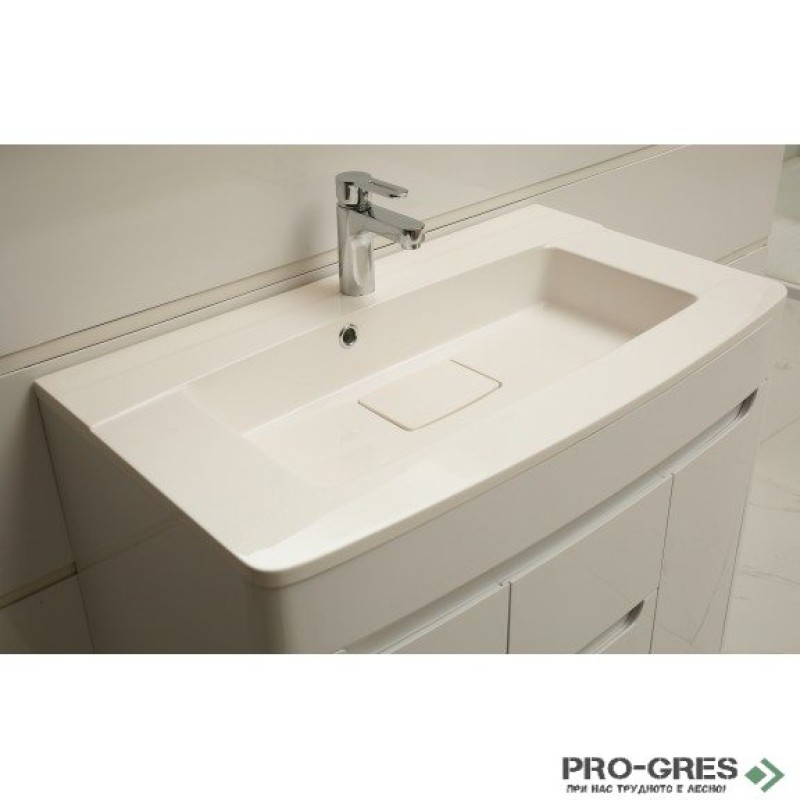 Конзолен PVC шкаф за баня "САВАНА" 85см, Inter Ceramic ICP 6249