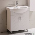 Стоящ PVC шкаф за баня 71см, Inter Ceramic ICP 7049