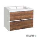 Долен PVC шкаф за баня АТИКА 71см, Inter Ceramic ICP 7155