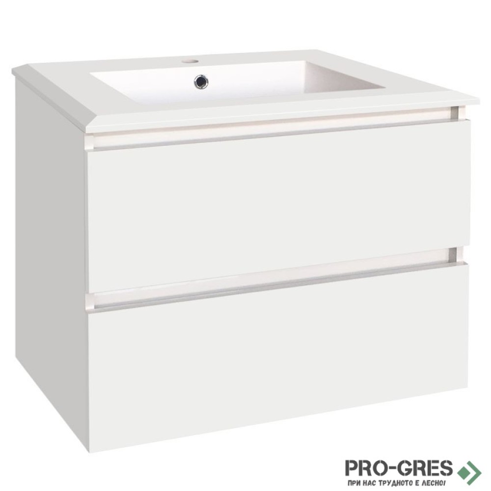 Долен шкаф за баня ВЕДА 71см, Inter Ceramic  ICP 7255