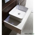 Плот за баня PVC, без умивалник, "АНЕЛИЯ" 80см, Inter Ceramic ICP 8020W