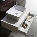 Плот за баня PVC, без умивалник, "АНЕЛИЯ" 80см, Inter Ceramic ICP 8020W