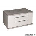 Долен PVC шкаф за баня без умивалник 80см, Inter Ceramic ICP 8144-1
