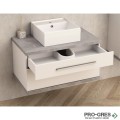 Долен PVC шкаф за баня без умивалник 80см, Inter Ceramic ICP 8144-1