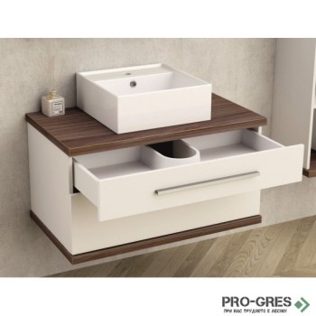 Долен PVC шкаф за баня без умивалник 80см, Inter Ceramic ICP 8144-2 Долен PVC шкаф за баня без умивалник 80см, Inter Ceramic ICP 8144-2