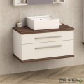 Долен PVC шкаф за баня без умивалник 80см, Inter Ceramic ICP 8144-2