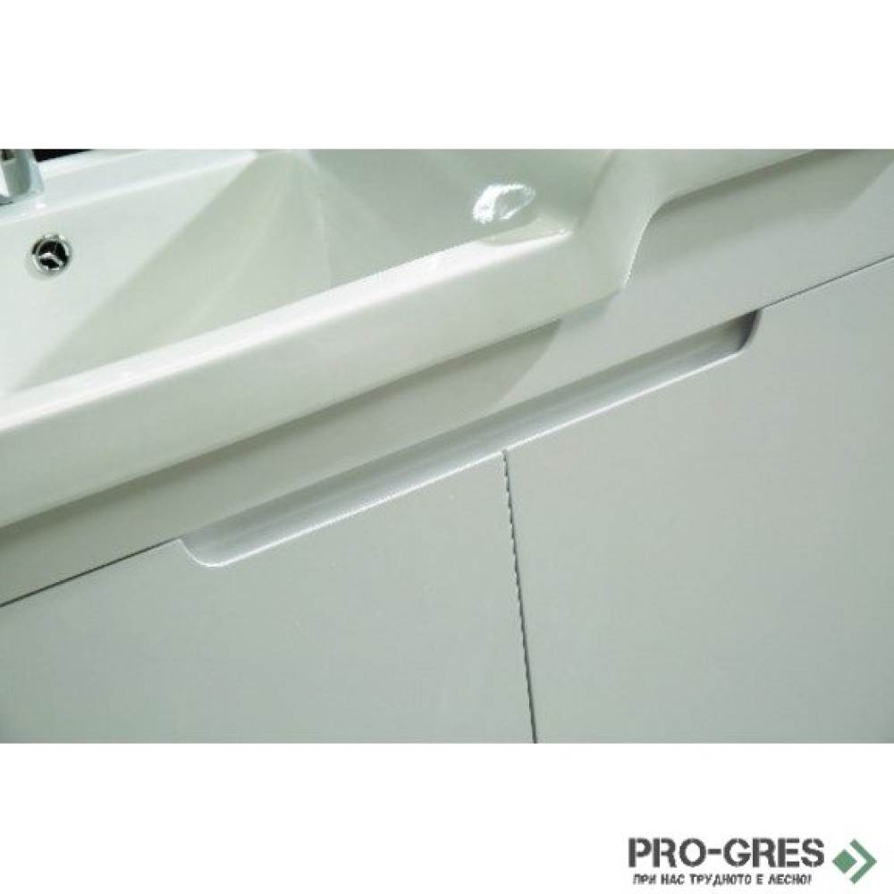 Долен PVC шкаф за баня МОНА 83см, Inter Ceramic ICP 8363
