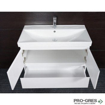 Долен шкаф за баня 60см ,бял, PVC, Inter Ceramic ICP 9048 Долен шкаф за баня 60см ,бял, PVC, Inter Ceramic ICP 9048