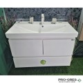 Долен шкаф за баня 60см ,бял, PVC, Inter Ceramic  ICP 9048