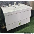 Долен шкаф за баня 60см ,бял, PVC, Inter Ceramic  ICP 9048