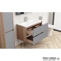 Долен шкаф за баня 91cm , Inter Ceramic  ICP 9055MG