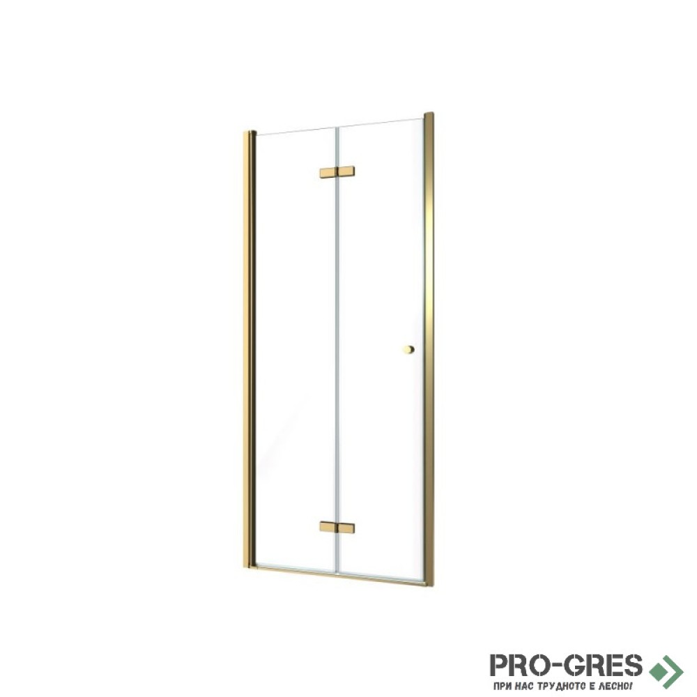 Стъклен параван ICS 114 BRUSH GOLD/90