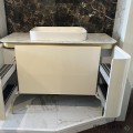 Шкаф за баня GLORIA 100 с мивка порцелан, ISVEA, GLORIA 100, 21GLS121101I