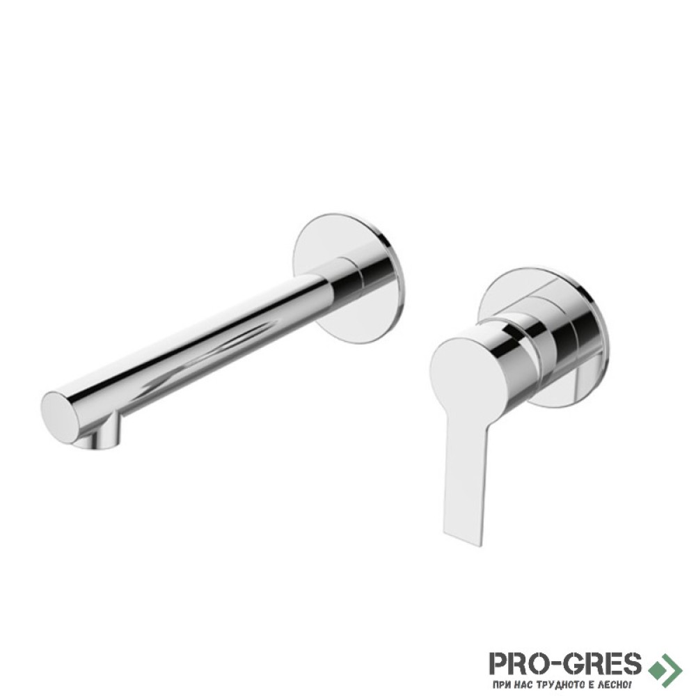 Смесител за мивка за вграждане, хром, Karag TATI 28816
