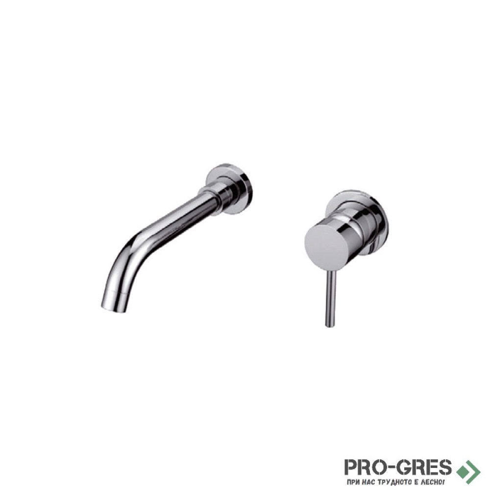 Стенен смесител за вграждане за мивка, хром KARAG ARTEMIS 911-P-C