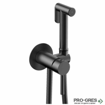 Хигиенен душ за вграждане, черен мат, Karag ARTEMIS SO746 21311