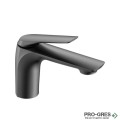 Нисък смесител за мивка, антрацит, Karag Lea Gun Metal B05001