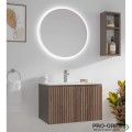 Шкаф за баня 59,5x45,5х45см с мивка MDF, KION 60, Karag