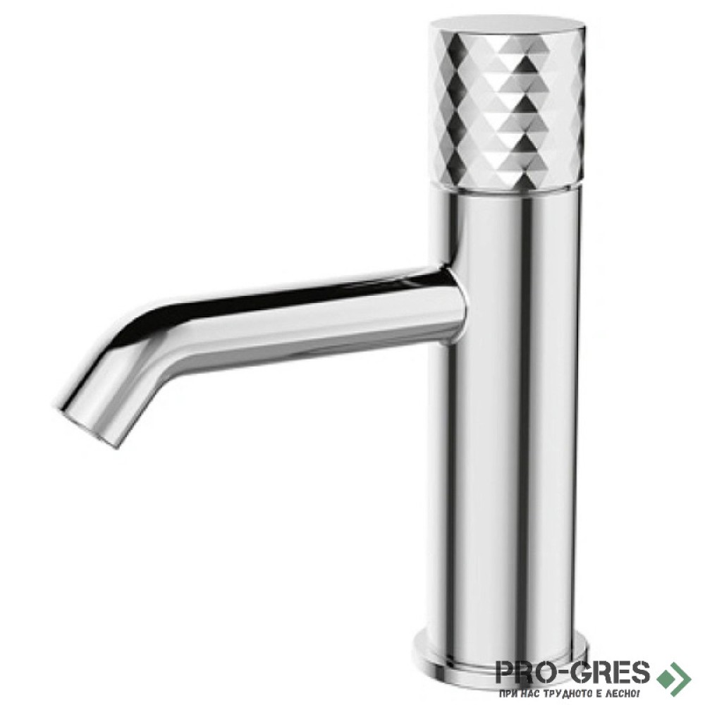 Смесител за мивка, без изпразнител, хром, Karag, Joan Brass Pattern, 24601-424A-BP