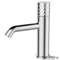 Смесител за мивка, без изпразнител, хром, Karag, Joan Brass Pattern, 24601-424A-BP
