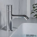 Смесител за мивка, без изпразнител, хром, Karag, Joan Brass Pattern, 24601-424A-BP